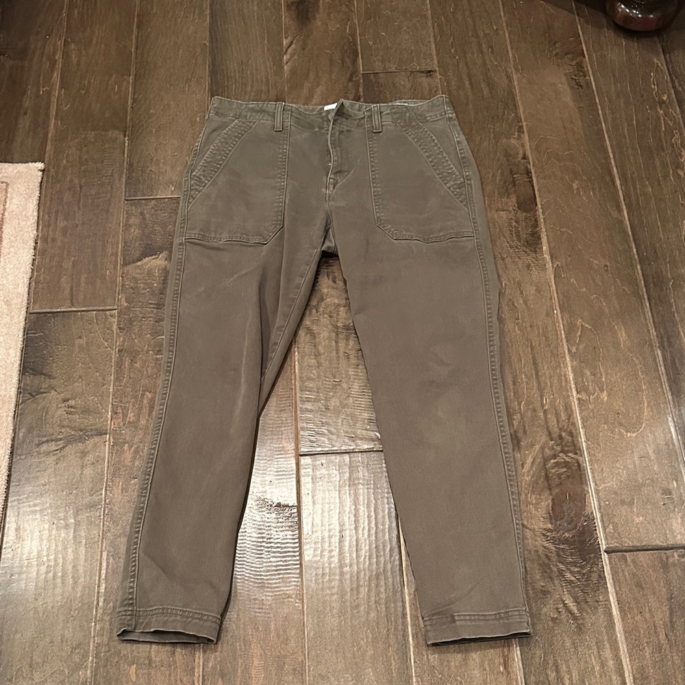 GAP Women's Olive Chinos